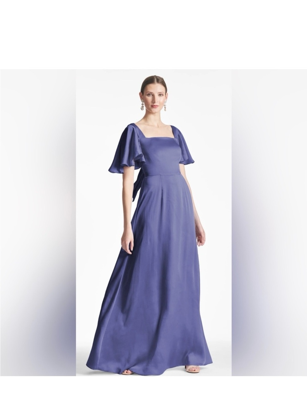Sachin & Babi Elegant Aurora Square-Neck Evening Gown NWT Cobalt Blue size 8